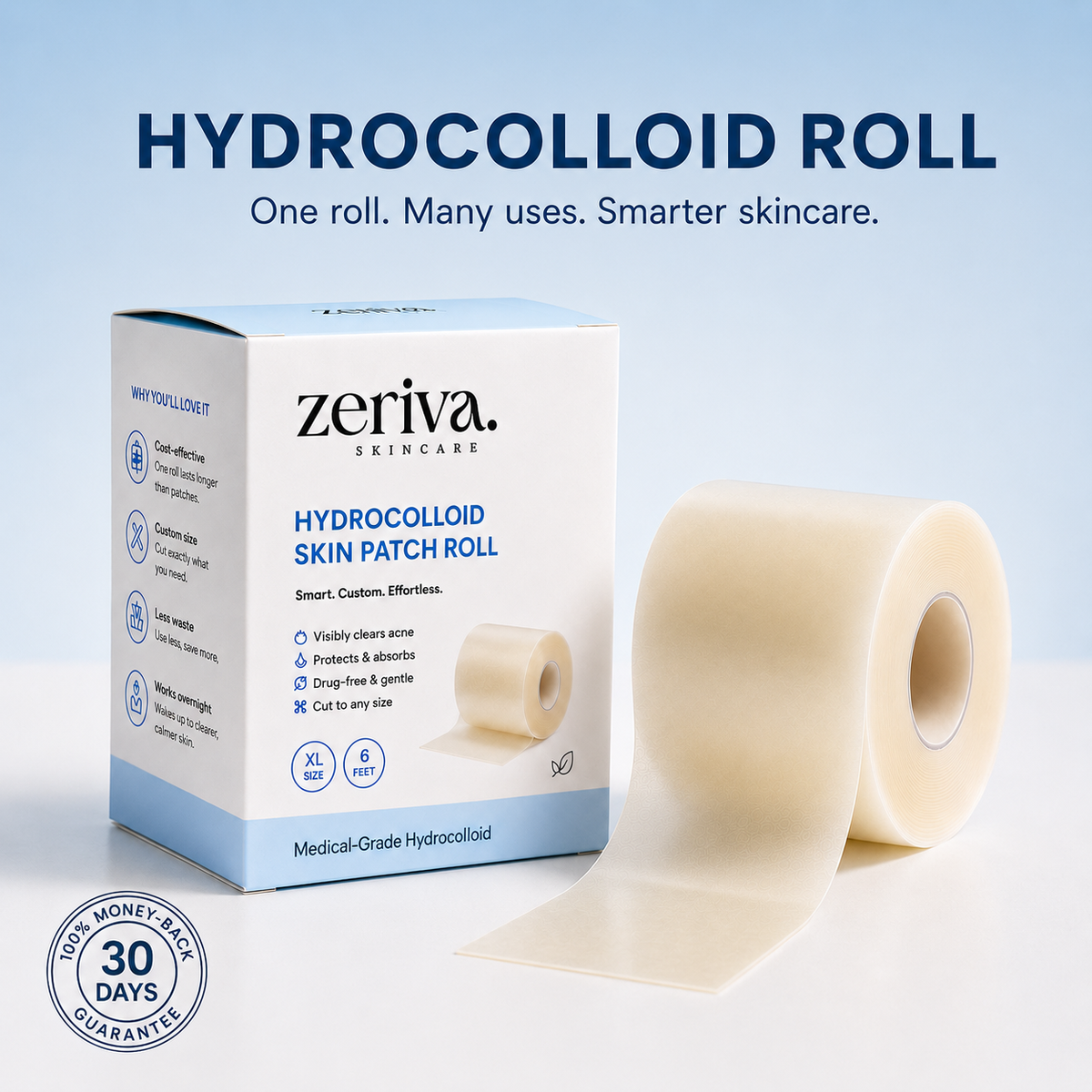 Hydrocolloid Acne Patch Roll