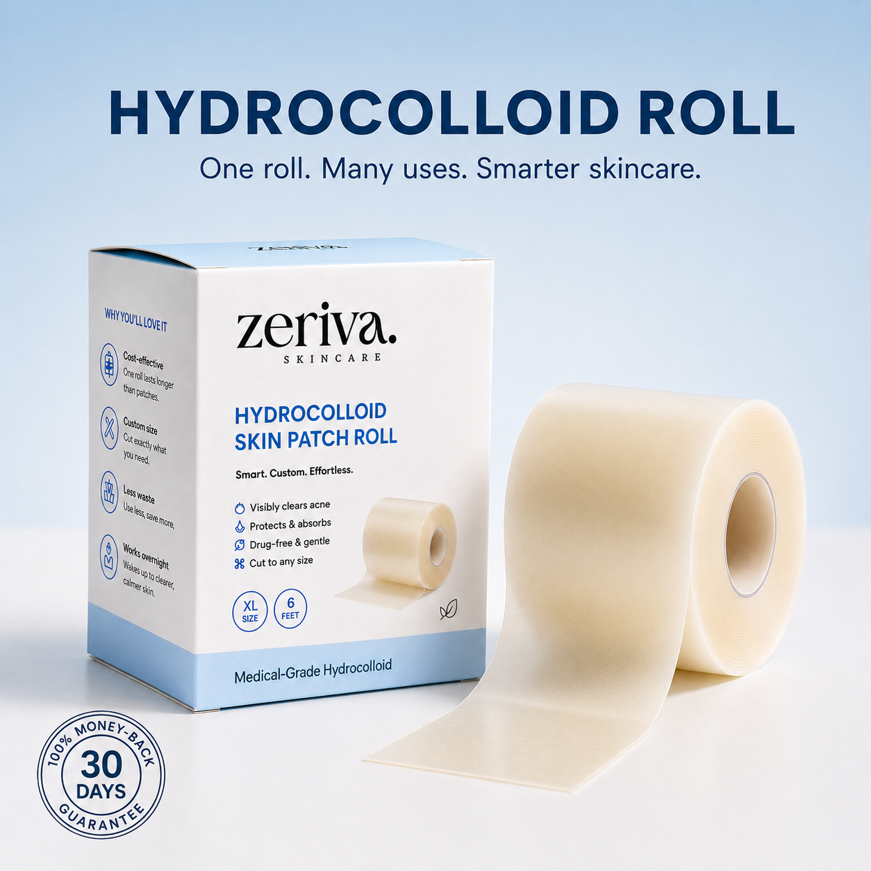 Hydrocolloid Acne Patch Roll